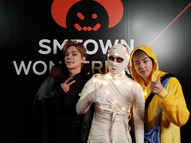 Chen, Baekhyun dan Xiumin EXO (Soompi)