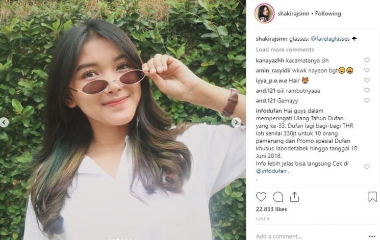 Shakira Jasmine. (Instagram/@shakirajsmn)