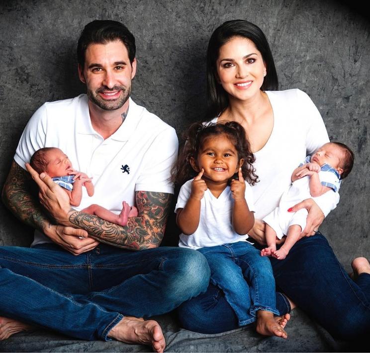 Sunny Leone dan Daniel Weber (Instagram/@dirrty99)
