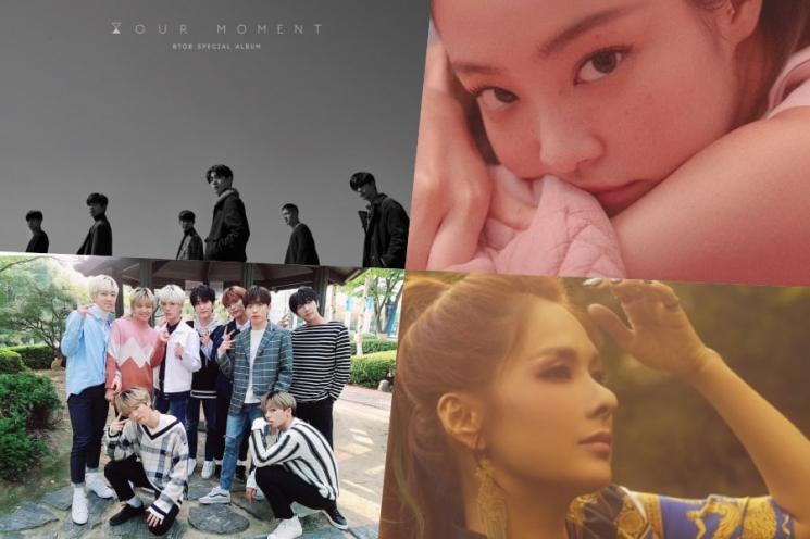 BTOB, Jennie BLACKPINK, D-CRUNCH, dan Chae Yeon (Soompi)