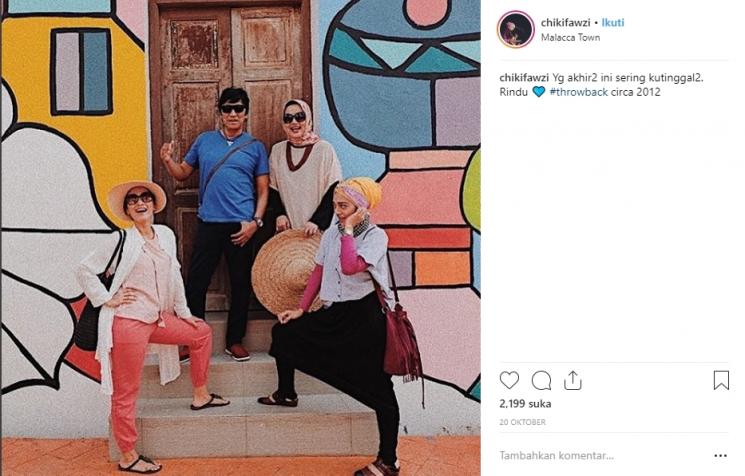 Keluarga Ikang Fawzi. (Instagram/@chikifawzi)