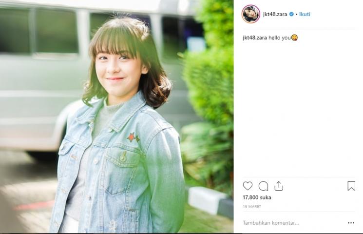 Zara JKT48. (Instagram/@jkt48.zara)