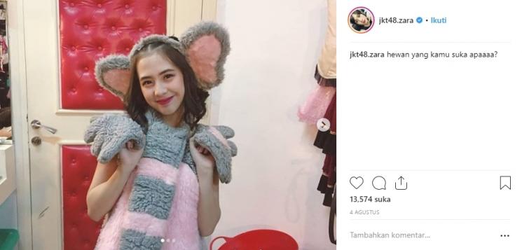 Zara JKT48. (Instagram/@jkt48.zara)
