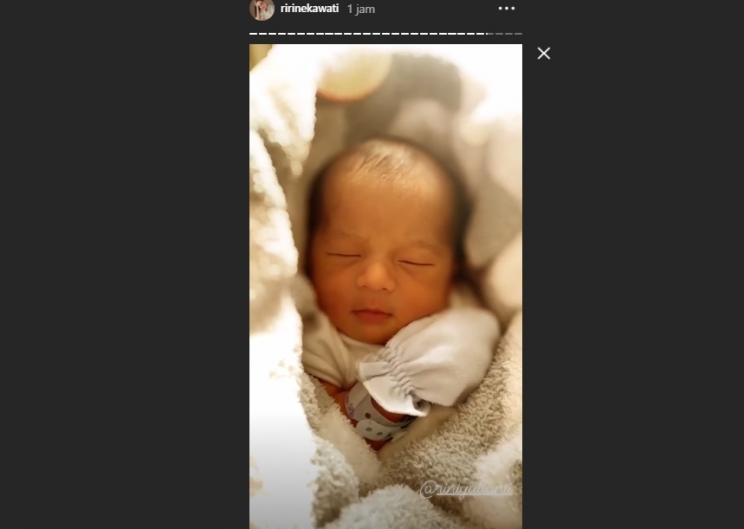 Xavier Young Min Ha, buah hati Rini Yulianti. (Instagram/@ririnekawati)