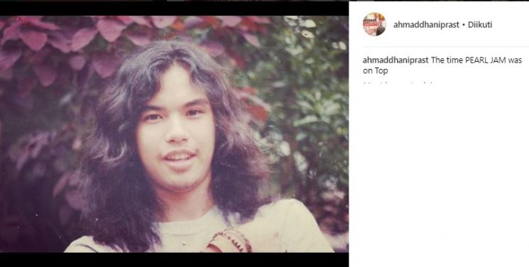 Masa muda Ahmad Dhani. (Instagram/ahmaddhaniprast)