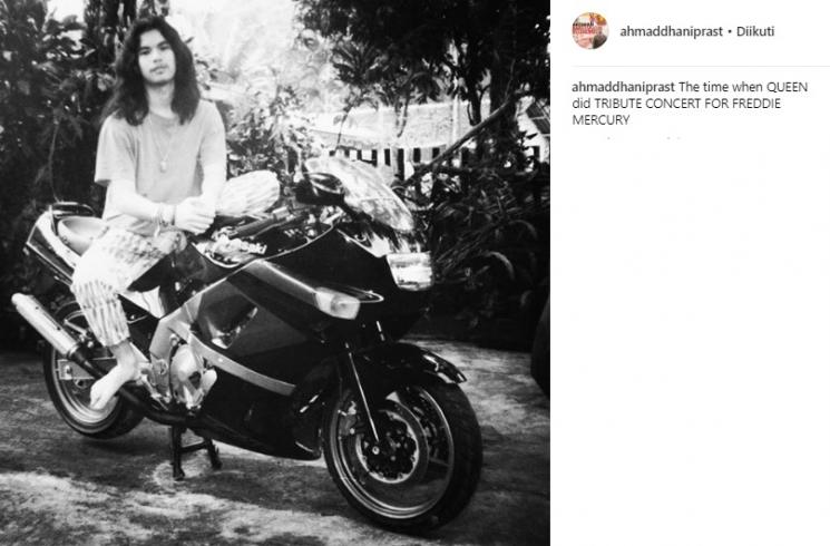 Masa muda Ahmad Dhani. (Instagram/ahmaddhaniprast)