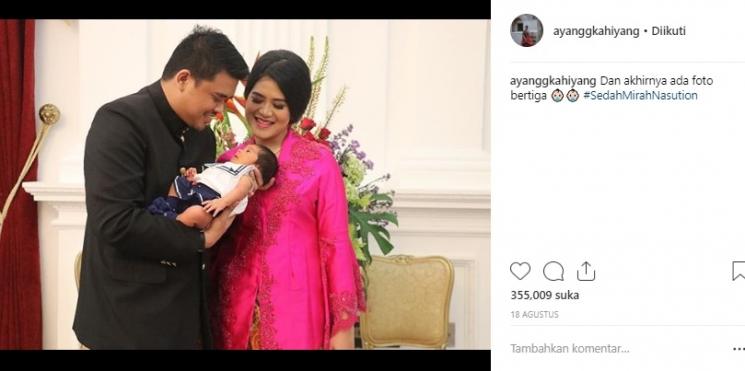 Sedah Mirah Nasution. (Instagram/@ayanggkahiyang)