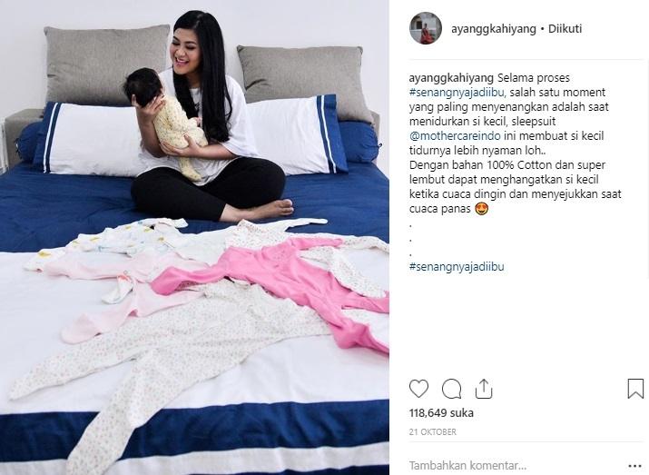 Sedah Mirah Nasution. (Instagram/@ayanggkahiyang)