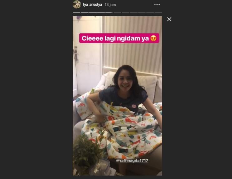 Nagita Slavina. (Instagram/@tya_ariestya)