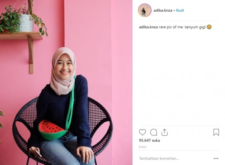 Gaya Adiba Khanza. (Instagram/@adiba.knza)