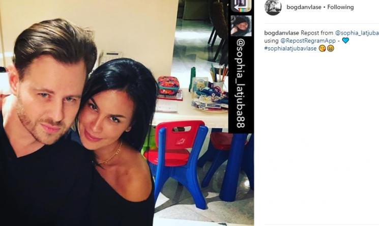 Sophia Latjuba dan Bogdan Vlase. (Instagram/@bogdanvlase)