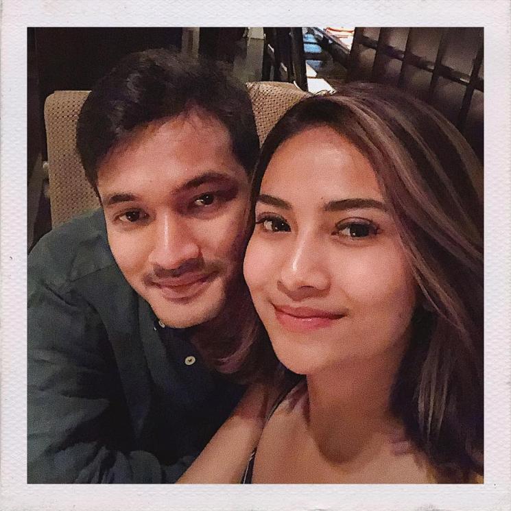 Kemesraan Vanessa Angel dan pacar barunya. (Instagram/@vanessaangelofficial)