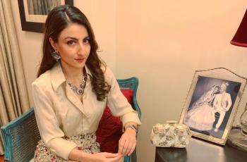 Soha Ali Khan. (Instagram/@sakpataudi)
