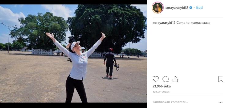 Soraya Rasyid. (Instagram/@sorayarasyid12)