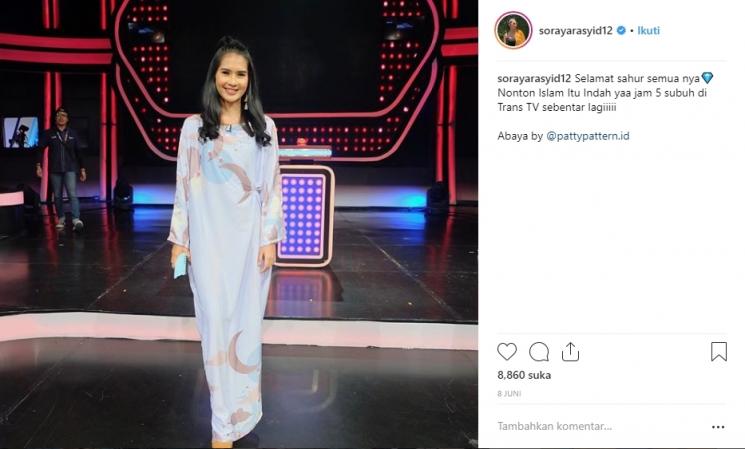 Soraya Rasyid. (Instagram/@sorayarasyid12)