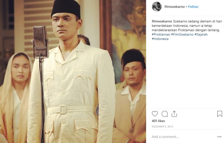 Ario Bayu (Instagram/@filmsoekarno)