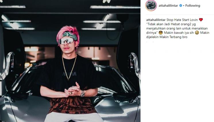 Atta Halilintar. (Instagram/@attahalilintar)