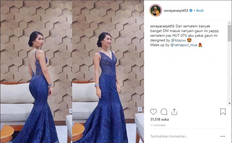 Soraya Rasyid. (Instagram/@sorayarasyid12)
