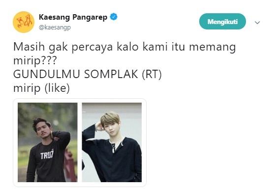 Tweet Kaesang Pangarep. (Twitter/@kaesangp)