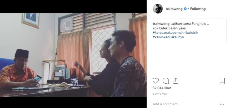 Baim Wong dan Paula Verhoeven (Instagram/@baimwong)