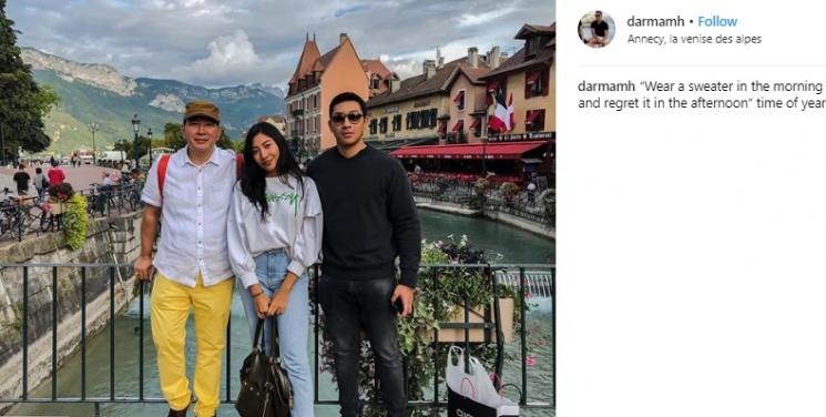 Dharma Mangkuluhur. (Instagram/@darmamh)