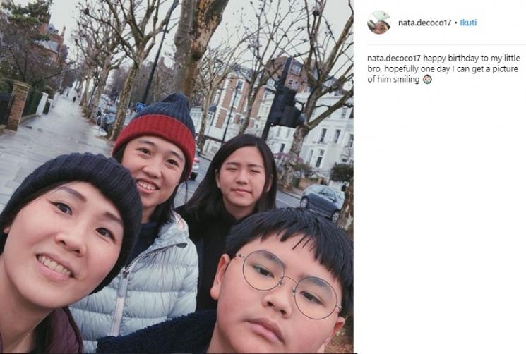 Nathania Berniece. (Instagram/nata.decoco17)