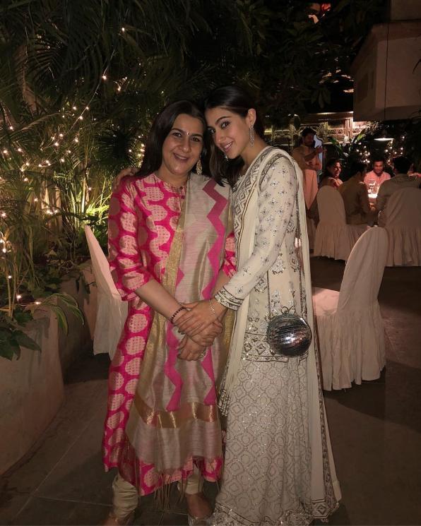 Amrita Singh dan Sara Ali Khan  (Instagram/@saraalikhan95)