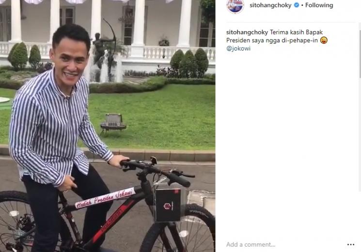 Choky Sitohang. (Instagram/@sitohangchoky)