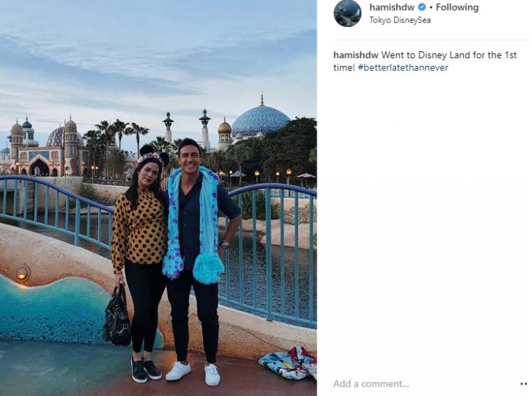 Raisa Andriana dan Hamish Daud. (Instagram/@hamishdw)