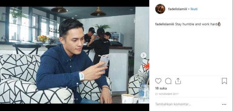 Fadel Islami, pacar baru Musdalifah. (Instagram/@fadelislamiii)