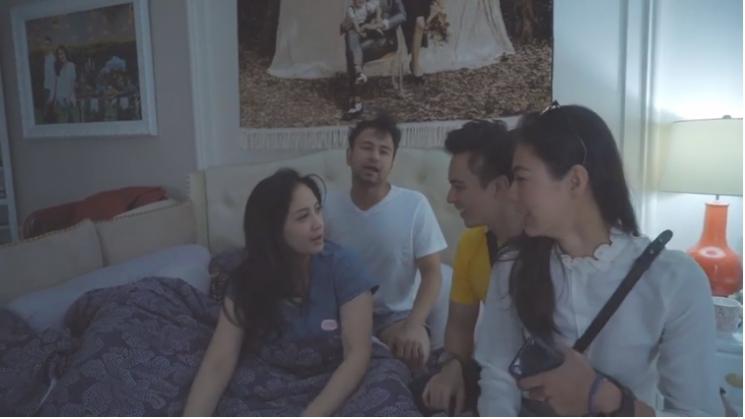 Baim Wong gerebek rumah Raffi Ahmad. (YouTube/Baim Paula)