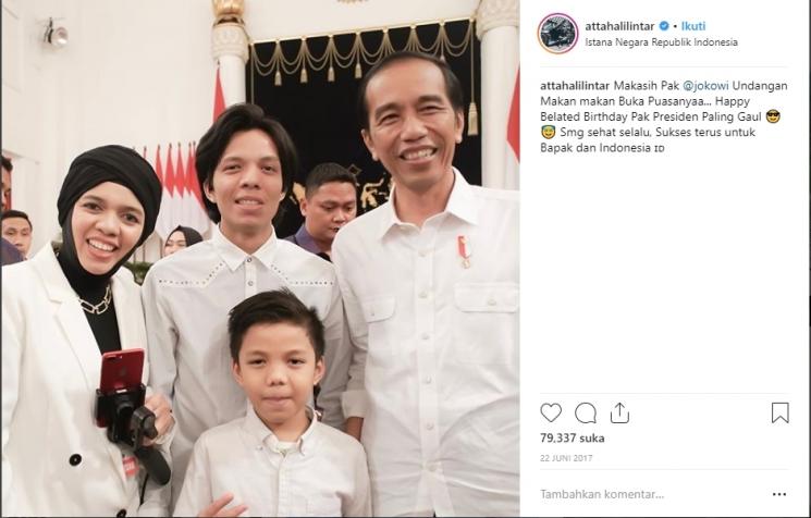 Penampilan polosan Atta Halilintar. (Instagram/@attahalilintar)