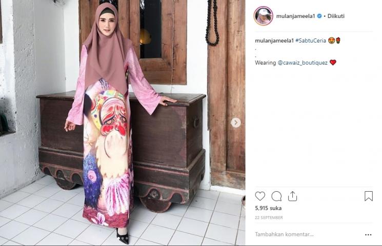 Mulan Jameela. (Instagram/@mulanjameela1)