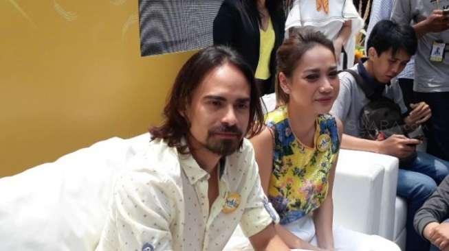 Bunga Citra Lestari dan Ashraf Sinclair (Suara.com/Firsta Nodia)