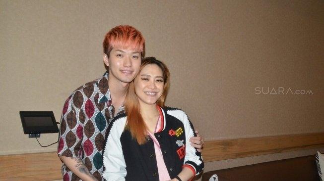 Moa Aeim dan Lee Jeong Hoon  (Suara.com/Wahyu Tri Laksono)