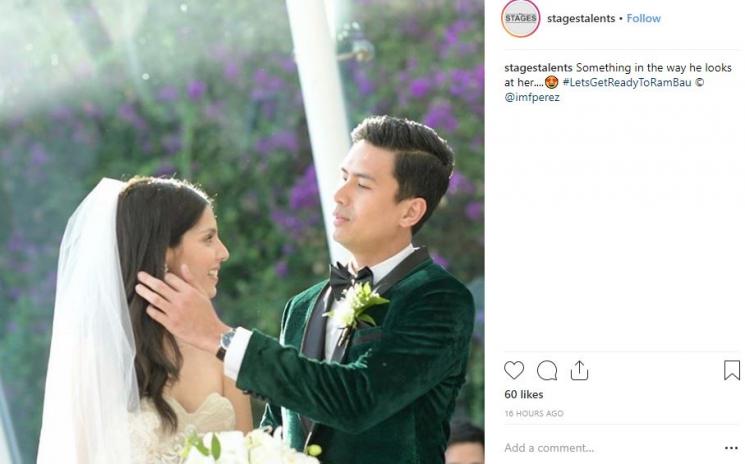 Christian Bautista dan Kat Ramnani. (Instagram/@stagestalents)