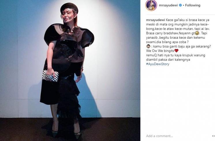 Ayu Dewi. (Instagram/@mrsayudewi)