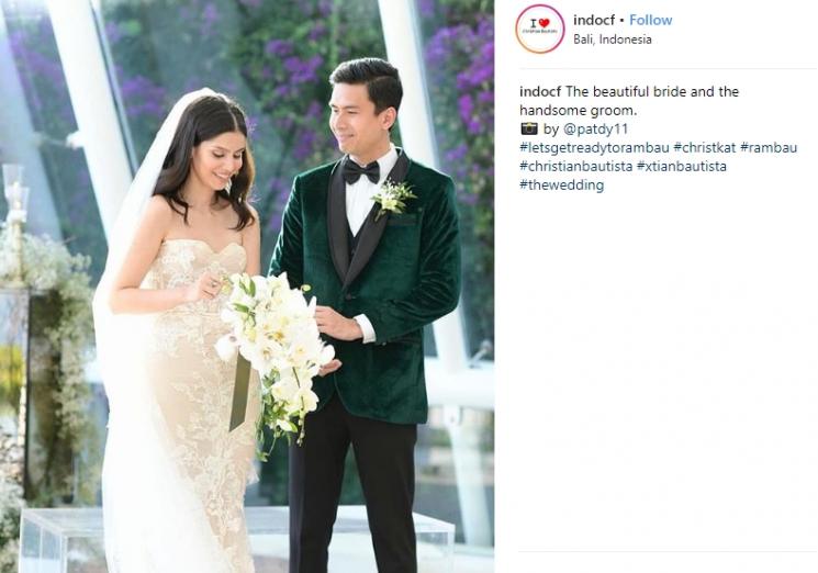 Christian Bautista dan Kat Ramnani. (Instagram/@indocf)