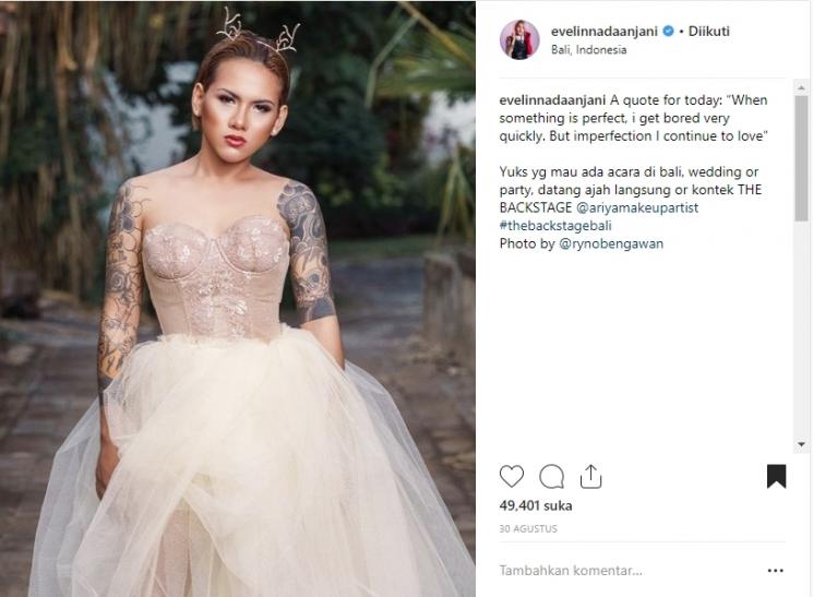 Evelin Nada Anjani. (Instagram/@evelinnadaanjani)