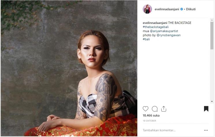 Evelin Nada Anjani. (Instagram/@evelinnadaanjani)