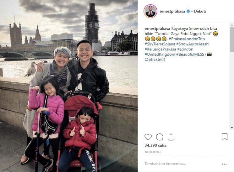 Ernest Prakasa. (Instagram/@ernestprakasa)