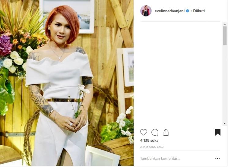Evelin Nada Anjani. (Instagram/@evelinnadaanjani)