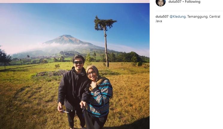 Duta dan Istrinya. (Instagram/@duta507)