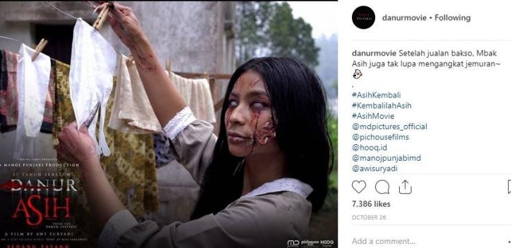 Shareefa Danish. (Instagram/@danurmovie)