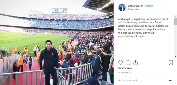 Gaya Liburan Andi Arsyil. (Instagram/@andiarsyil)