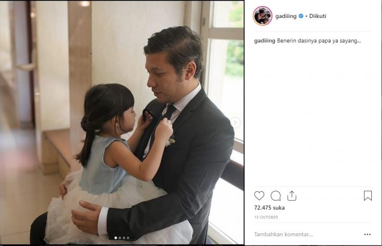 Gading Marten dan Gempita Nora Marten. (Instagram/@gadiiing)