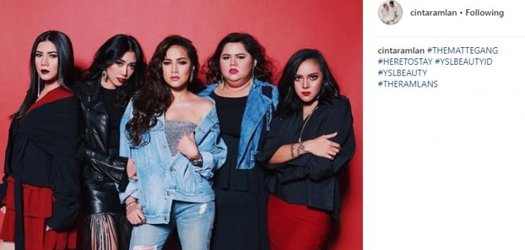 The Ramlan. (Instagram/@cintaramlan)
