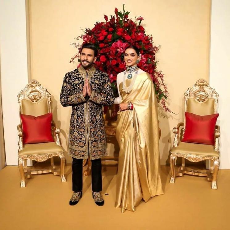 Resepsi pernikahan pertama Deepika Padukone dan Ranveer Singh (Instagram/@peopleofbollywood)
