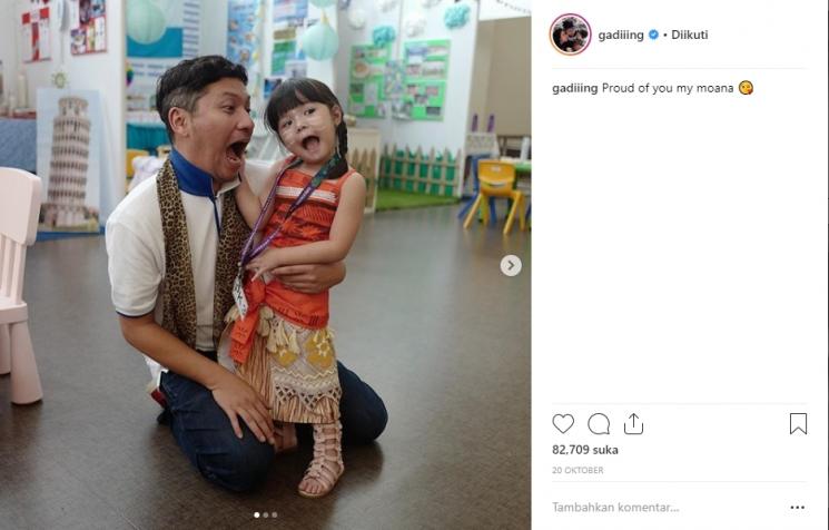 Gading Marten dan Gempita Nora Marten. (Instagram/@gadiiing)