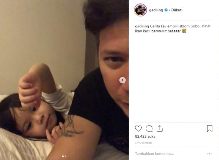 Gading Marten dan Gempita Nora Marten. (Instagram/@gadiiing)